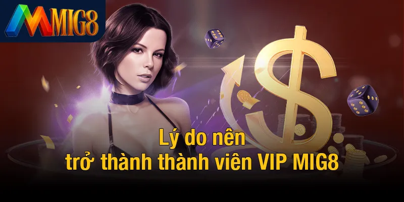 Lý do nên trở thành thành viên VIP MIG8
